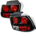 Spyder Auto 5003669 Euro Style Tail Lights; Uses Stock Bulbs; Pair; Black; - Truck Part Superstore