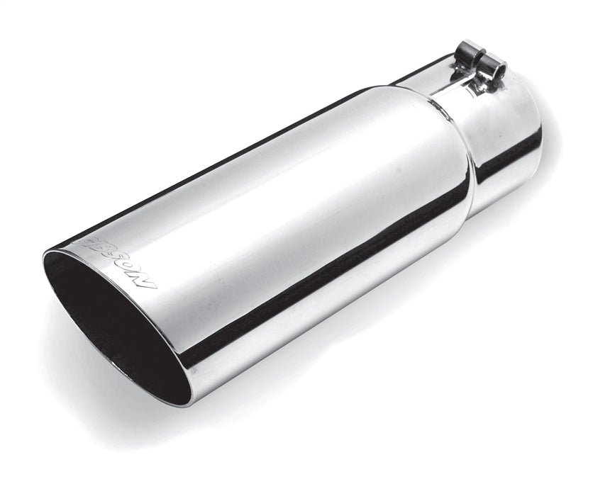 Gibson Performance Exhaust 500374 Stainless Single Wall Angle Exhaust Tip - Truck Part Superstore