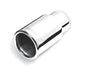 Gibson Performance Exhaust 500376 Stainless Rolled Edge Straight Exhaust Tip - Truck Part Superstore