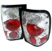 Spyder Auto 5003812 Euro Style Tail Lights; Uses Stock Bulbs; Pair; Chrome; - Truck Part Superstore