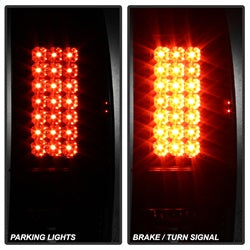 Spyder Auto 5003898 LED Tail Lights; Uses Stock Bulbs; Pair; Black; - Truck Part Superstore