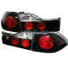 Spyder Auto 5003959 Euro Style Tail Lights; Uses Stock Bulbs; Pair; Black; - Truck Part Superstore