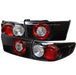 Spyder Auto 5003980 Euro Style Tail Lights; Uses Stock Bulbs; Pair; Black; - Truck Part Superstore