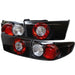 Spyder Auto 5003980 Euro Style Tail Lights; Uses Stock Bulbs; Pair; Black; - Truck Part Superstore