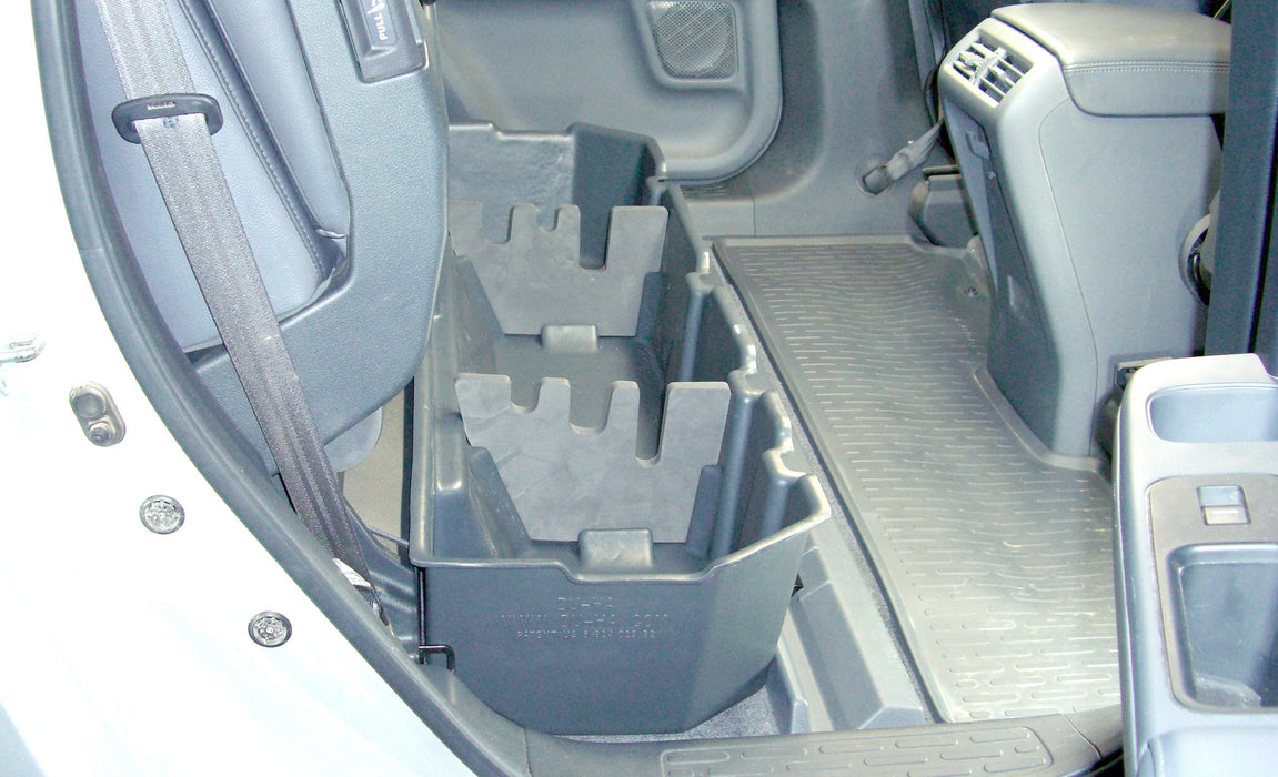 DU-HA 50074 DU-HA® Interior Storage/Gun Case; Incl. Gun Rack/Organizer; Black; - Truck Part Superstore