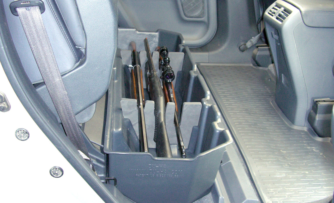 DU-HA 50074 DU-HA® Interior Storage/Gun Case; Incl. Gun Rack/Organizer; Black; - Truck Part Superstore