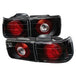Spyder Auto 5004093 Euro Style Tail Lights; Uses Stock Bulbs; Pair; Black; - Truck Part Superstore