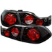 Spyder Auto 5004321 Euro Style Tail Lights; Uses Stock Bulbs; Pair; Black; - Truck Part Superstore