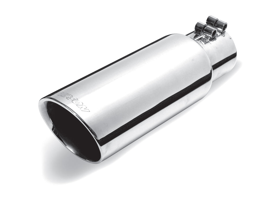 Gibson Performance Exhaust 500433 Stainless Double Walled Angle Exhaust Tip - Truck Part Superstore