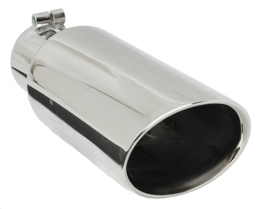 Gibson Performance Exhaust 500437 Stainless Double Walled Oval Exhaust Tip - Truck Part Superstore