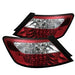 Spyder Auto 5004512 LED Tail Lights; Uses Stock Bulbs; Pair; Red/Clear; - Truck Part Superstore