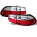 Spyder Auto 5004642 LED Tail Lights; Uses Stock Bulbs; Pair; Red/Clear; - Truck Part Superstore