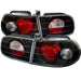 Spyder Auto 5004680 Euro Style Tail Lights; Uses Stock Bulbs; Pair; Black; - Truck Part Superstore