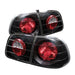 Spyder Auto 5005076 Euro Style Tail Lights; Uses Stock Bulbs; Pair; Black; - Truck Part Superstore