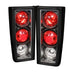 Spyder Auto 5005199 Euro Style Tail Lights; Uses Stock Bulbs; Pair; Black; - Truck Part Superstore