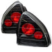 Spyder Auto 5005229 Euro Style Tail Lights; Uses Stock Bulbs; Pair; Black; - Truck Part Superstore