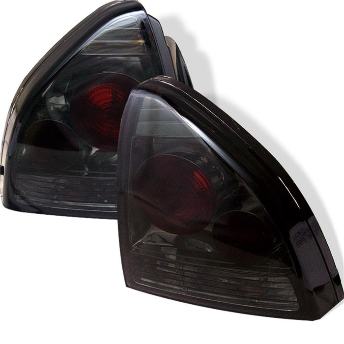 Spyder Auto 5005250 Euro Style Tail Lights; Uses Stock Bulbs; Pair; Smoke; - Truck Part Superstore