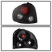 Spyder Auto 5005359 Euro Style Tail Lights; Uses Stock Bulbs; Pair; Black; - Truck Part Superstore