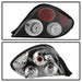 Spyder Auto 5005434 Euro Style Tail Lights; Uses Stock Bulbs; Pair; Black; - Truck Part Superstore