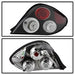 Spyder Auto 5005434 Euro Style Tail Lights; Uses Stock Bulbs; Pair; Black; - Truck Part Superstore