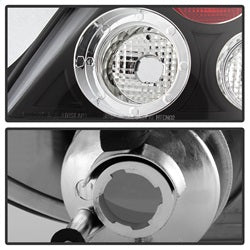 Spyder Auto 5005434 Euro Style Tail Lights; Uses Stock Bulbs; Pair; Black; - Truck Part Superstore