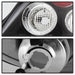 Spyder Auto 5005434 Euro Style Tail Lights; Uses Stock Bulbs; Pair; Black; - Truck Part Superstore