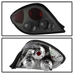 Spyder Auto 5005458 Euro Style Tail Lights; Uses Stock Bulbs; Pair; Smoke; - Truck Part Superstore