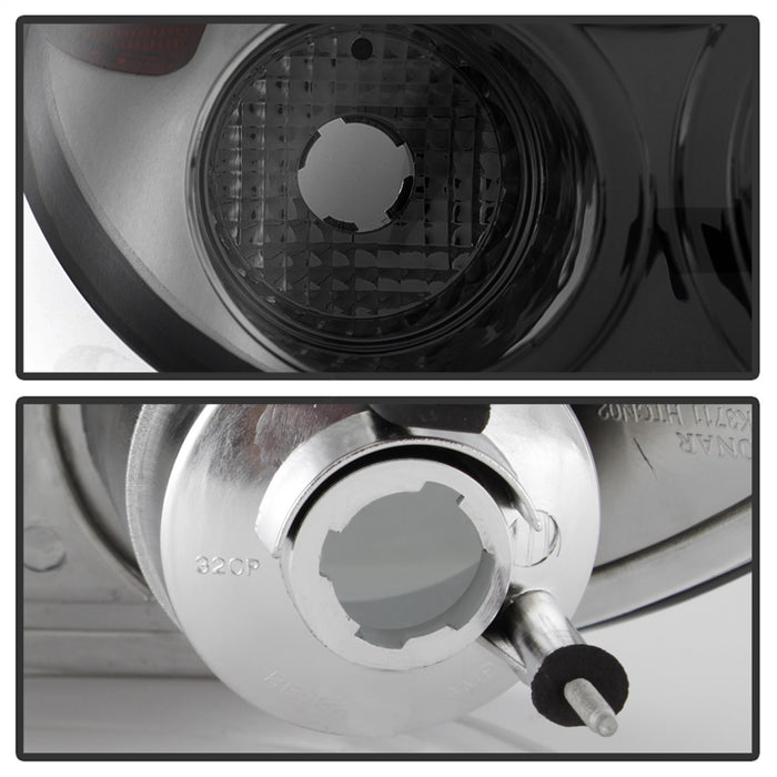 Spyder Auto 5005458 Euro Style Tail Lights; Uses Stock Bulbs; Pair; Smoke; - Truck Part Superstore