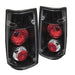 Spyder Auto 5005472 Euro Style Tail Lights; Uses Stock Bulbs; Pair; Black; - Truck Part Superstore