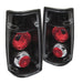 Spyder Auto 5005472 Euro Style Tail Lights; Uses Stock Bulbs; Pair; Black; - Truck Part Superstore