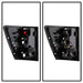 Spyder Auto 5005502 Euro Style Tail Lights; Uses Stock Bulbs; Pair; Black; - Truck Part Superstore