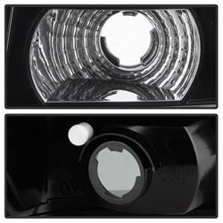 Spyder Auto 5005502 Euro Style Tail Lights; Uses Stock Bulbs; Pair; Black; - Truck Part Superstore