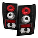 Spyder Auto 5005502 Euro Style Tail Lights; Uses Stock Bulbs; Pair; Black; - Truck Part Superstore