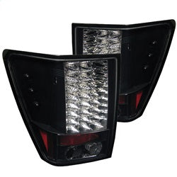 Spyder Auto 5005526 LED Tail Lights; Uses Stock Bulbs; Pair; Black; - Truck Part Superstore