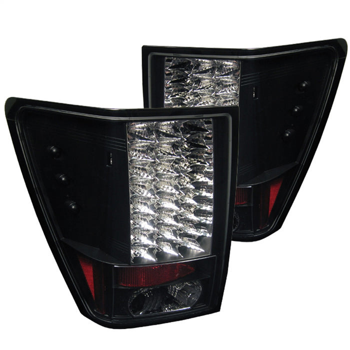 Spyder Auto 5005526 LED Tail Lights; Uses Stock Bulbs; Pair; Black; - Truck Part Superstore