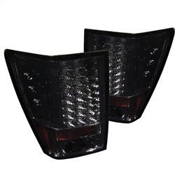 Spyder Auto 5005557 LED Tail Lights; Uses Stock Bulbs; Pair; Smoke; - Truck Part Superstore