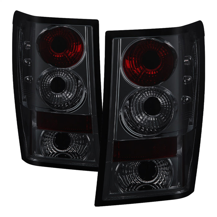 Spyder Auto 5005564 Euro Style Tail Lights; Uses Stock Bulbs; Pair; Smoke; - Truck Part Superstore