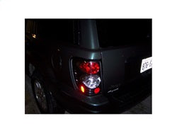 Spyder Auto 5005625 Euro Style Tail Lights; Uses Stock Bulbs; Pair; Black; - Truck Part Superstore