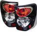 Spyder Auto 5005625 Euro Style Tail Lights; Uses Stock Bulbs; Pair; Black; - Truck Part Superstore