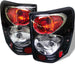 Spyder Auto 5005625 Euro Style Tail Lights; Uses Stock Bulbs; Pair; Black; - Truck Part Superstore