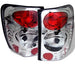 Spyder Auto 5005632 Euro Style Tail Lights; Uses Stock Bulbs; Pair; Chrome; - Truck Part Superstore