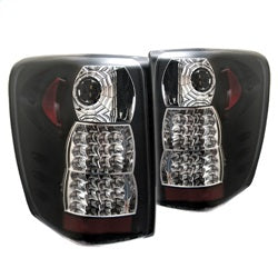Spyder Auto 5005656 LED Tail Lights; Uses Stock Bulbs; Pair; Black; - Truck Part Superstore