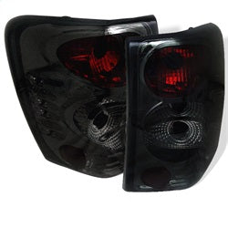 Spyder Auto 5005717 Euro Style Tail Lights; Uses Stock Bulbs; Pair; Smoke; - Truck Part Superstore