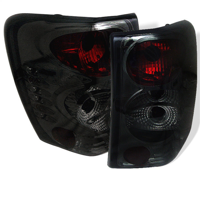 Spyder Auto 5005717 Euro Style Tail Lights; Uses Stock Bulbs; Pair; Smoke; - Truck Part Superstore