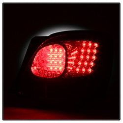 Spyder Auto 5005731 LED Tail Lights; Uses Stock Bulbs; 4 pc. w/Trunk Piece; Red/Clear; - Truck Part Superstore