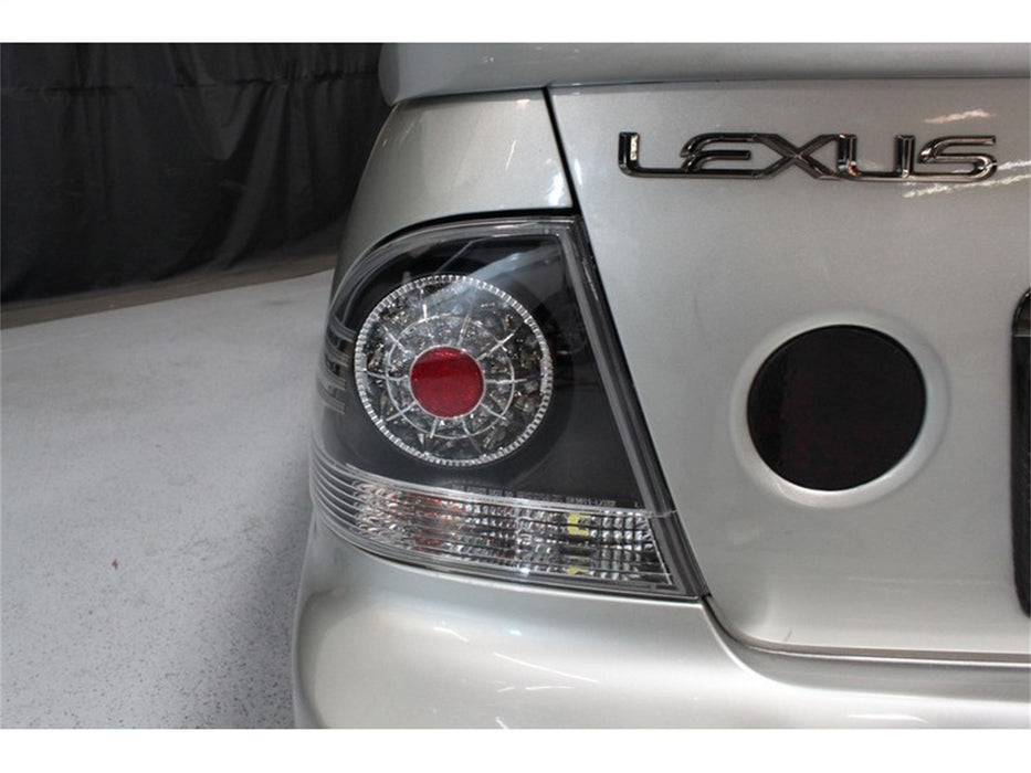 Spyder Auto 5005809 LED Tail Lights; Uses Stock Bulbs; Pair; Black; - Truck Part Superstore
