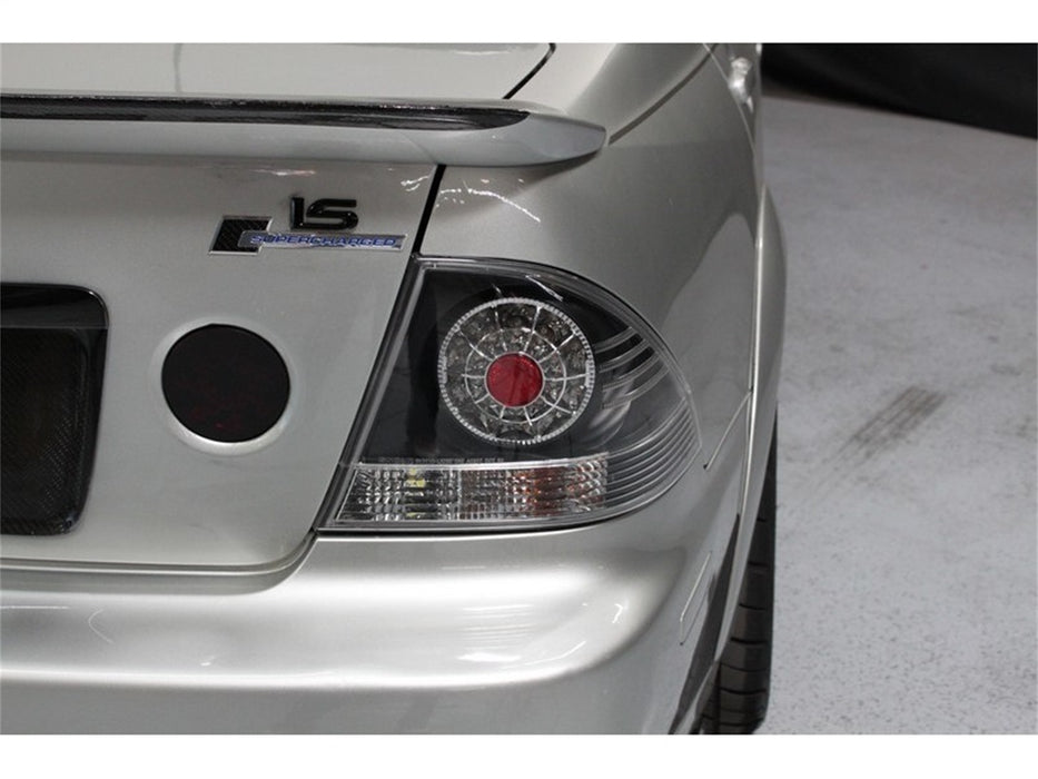 Spyder Auto 5005809 LED Tail Lights; Uses Stock Bulbs; Pair; Black; - Truck Part Superstore