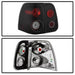 Spyder Auto 5005946 Euro Style Tail Lights; Uses Stock Bulbs; Pair; Black; - Truck Part Superstore