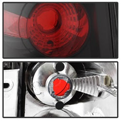 Spyder Auto 5005946 Euro Style Tail Lights; Uses Stock Bulbs; Pair; Black; - Truck Part Superstore