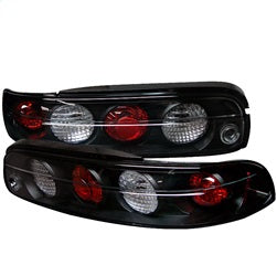 Spyder Auto 5006042 Euro Style Tail Lights; Uses Stock Bulbs; Pair; Black; - Truck Part Superstore